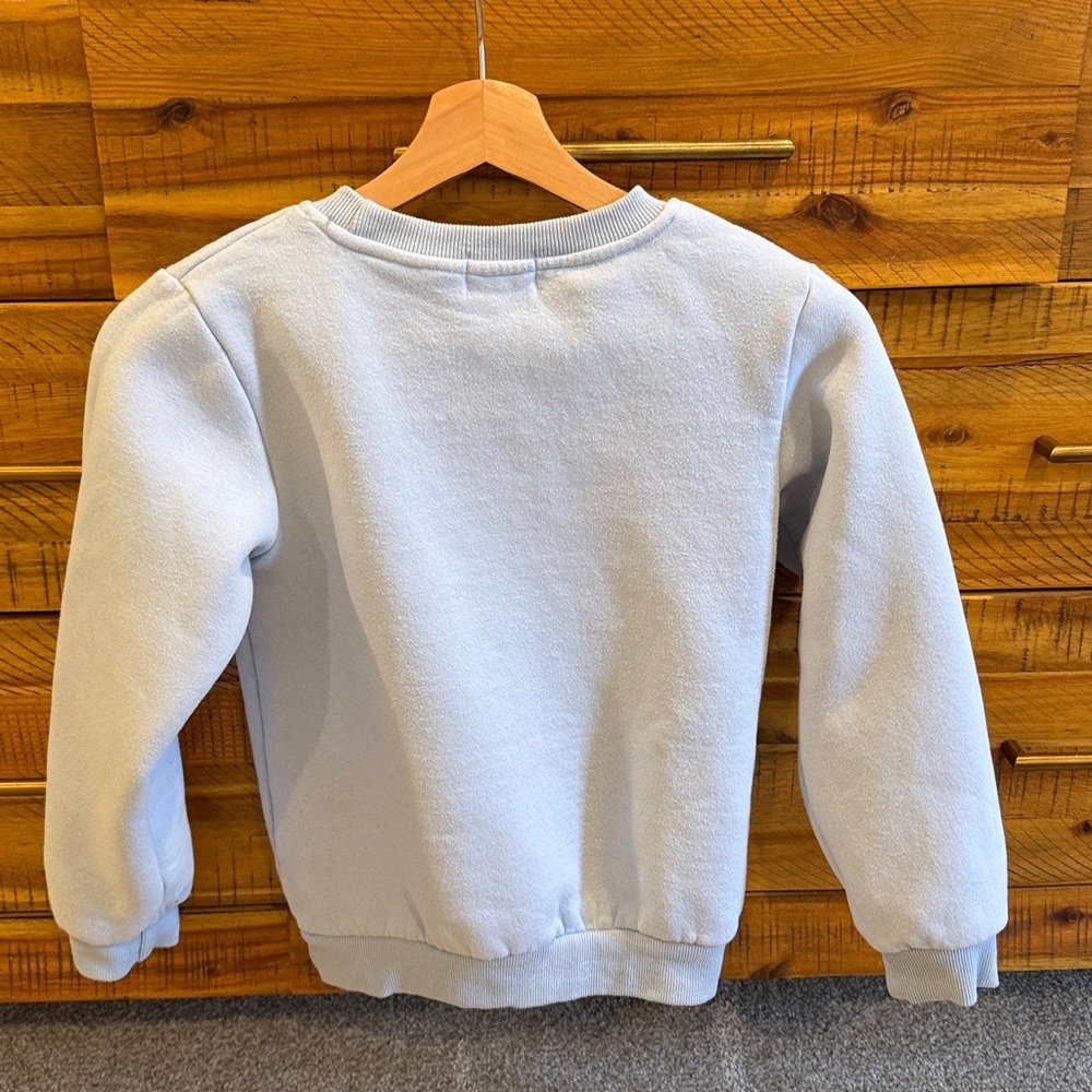 Lola + The Boys Blue Popcorn Graphic Sweatshirt - Picture 7 of 7